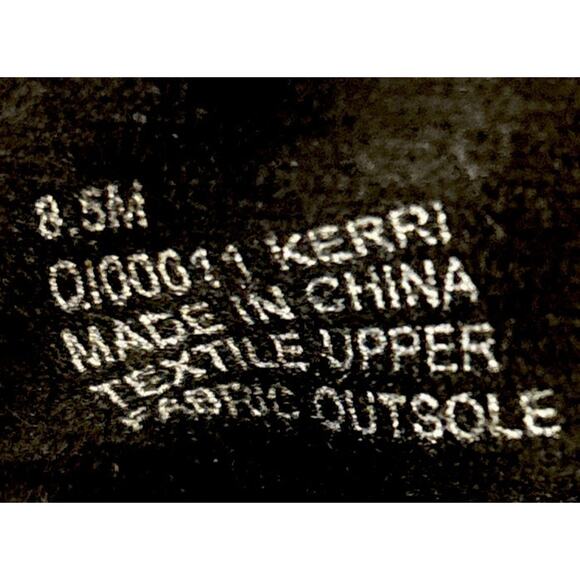 MIA Izzy Zebra Print 8.5 Fly Knit Pointed Toe Ballet Flats - Picture 5 of 5